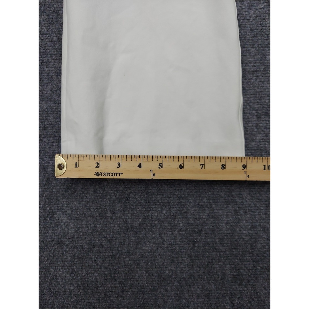 Spanx‎ Pants Womens XL White Wide Leg Cropped Pull On Shape Beach Coastal - Picture 5 of 11